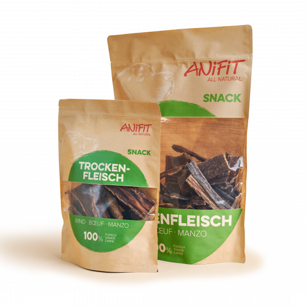 Viande de bœuf séchée pour chiens